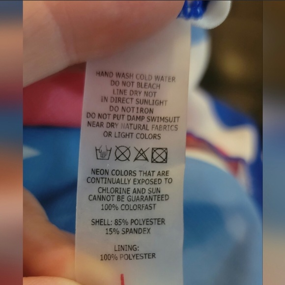 Patriotic Red White & Blue Tankini - Picture 6 of 6